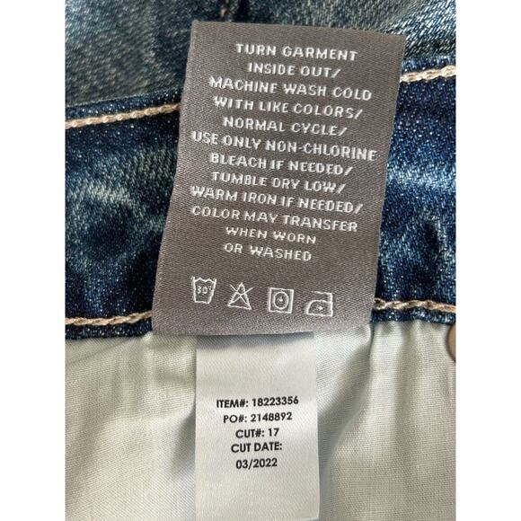 Torrid Jeans Womens Size 22T Mid Rise Slim Boot Bootcut Medium Wash 33" Inseam - Picture 11 of 16